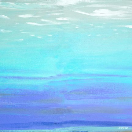 Framed Aquatic Abstract Print