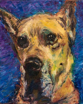 Framed Happy Companion II Print