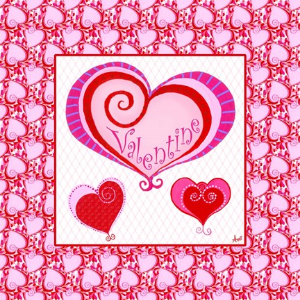 Framed Art for the Heart II Print