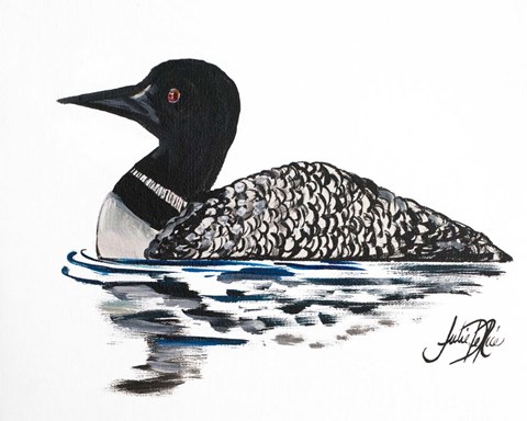 Framed Day Beside The Lake I Print