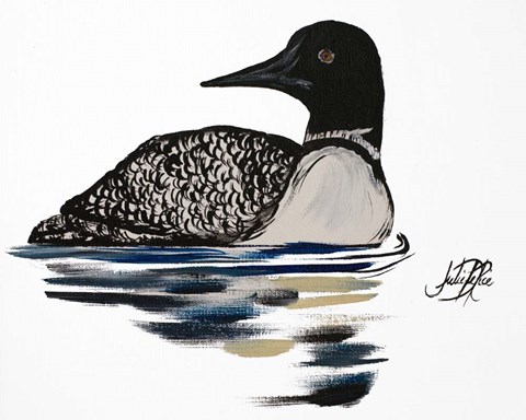 Framed Day Beside The Lake II Print