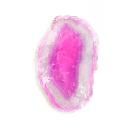 Framed Water Color Agate Square II Print