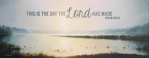 Framed This is the Day II Print