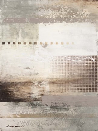 Framed Gray Warmth Coming Through I Print