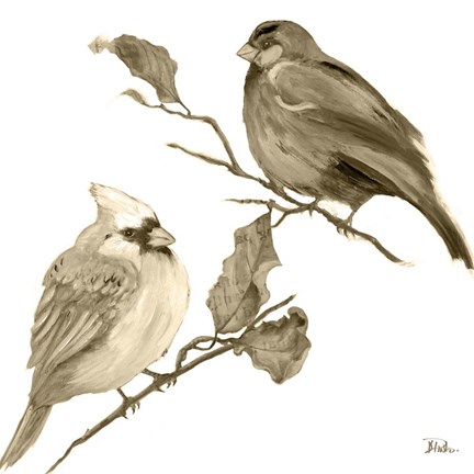 Framed Companions I Print