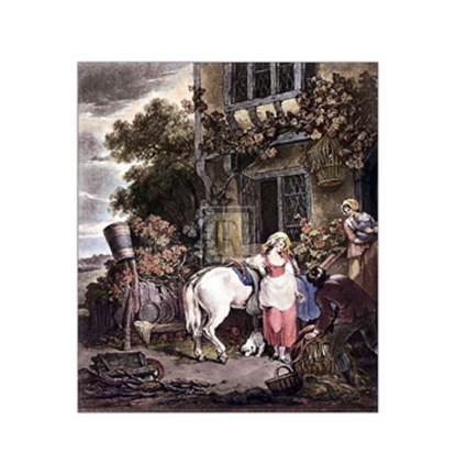 Framed Repairing to Market Print