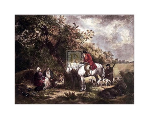 Framed Morning 0R Benevolent Sportsman [L] Print