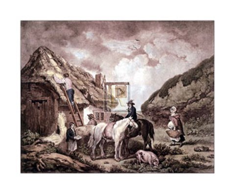 Framed Thatchers Print