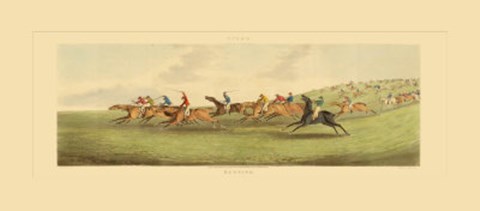 Framed Epsom: Running Print