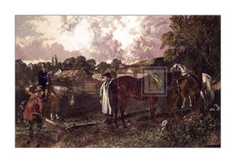 Framed Noon Print