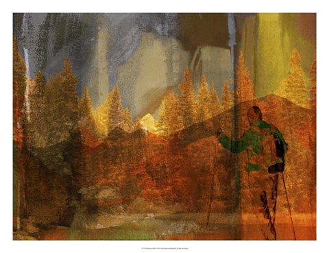 Framed Denver Hiker Print