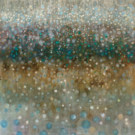 Framed Abstract Rain Print