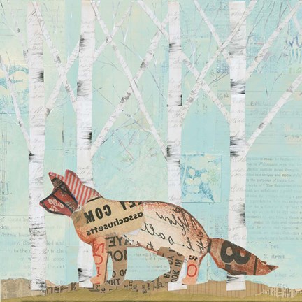 Framed In the Forest IV Print