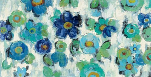 Framed Blue Eyes I Print