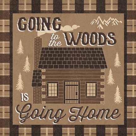 Framed Great Outdoors I Print