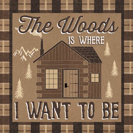 Framed Great Outdoors IV Print