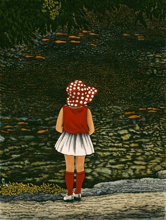 Framed Goldfish Print