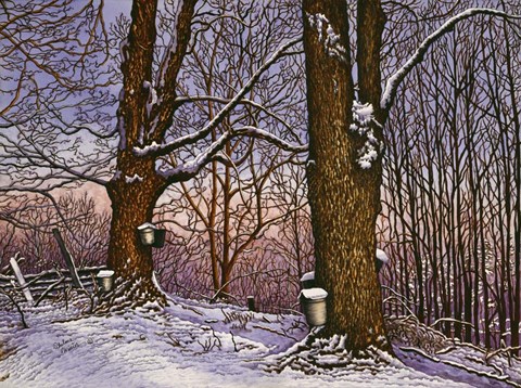 Framed Nature's Sweet Gift Print