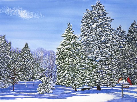 Framed Bear Run Print