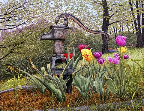 Framed Sunflower Duet Print