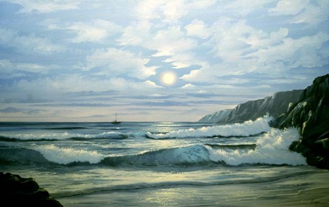 Framed Beach 7 Print