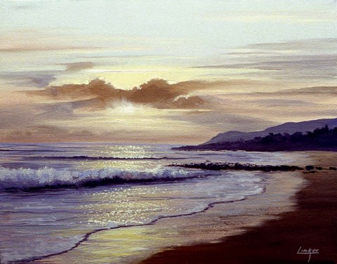 Framed Waves 7 Print