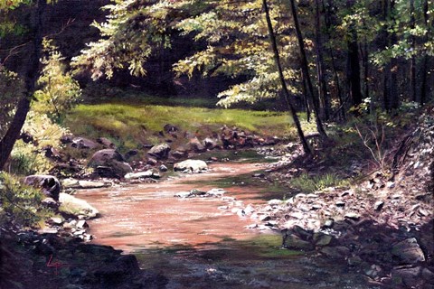 Framed Along Cutta Print