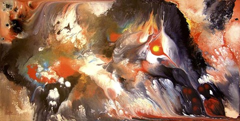 Framed Fire Storm Print