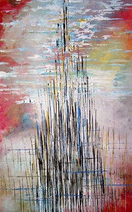 Framed Vibrations Print