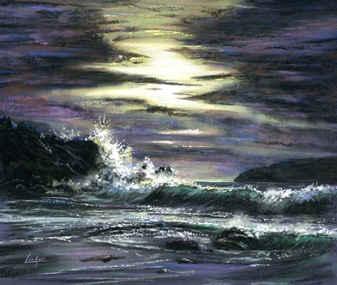 Framed Blue Moon Print