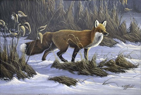 Framed On Stand By Print