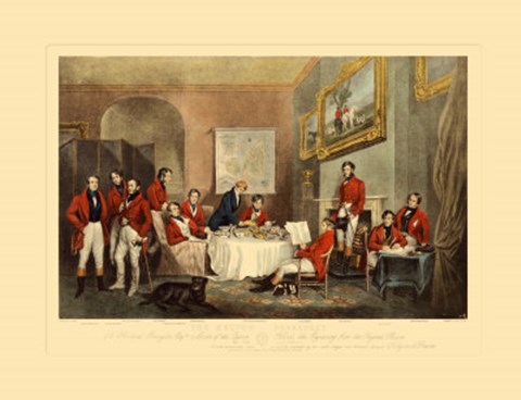 Framed Melton Breakfast Print