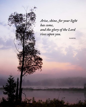 Framed Sunrise Print