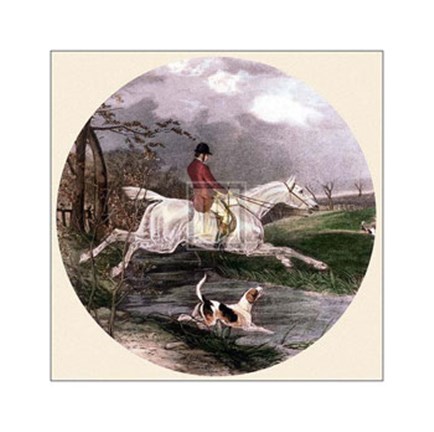 Framed Flying Leap (Large) Print