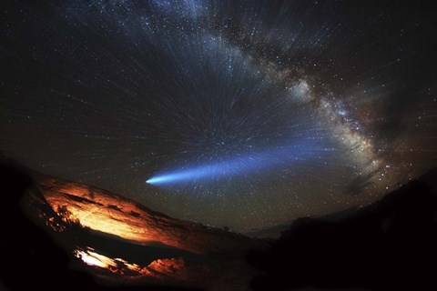 Framed Galactic Traveler Print