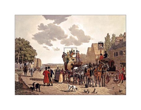 Framed Last Journey on the Road Print