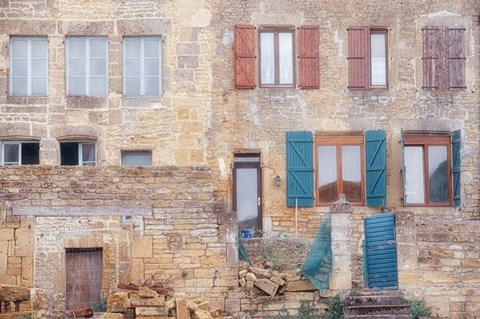 Framed Facade II Print