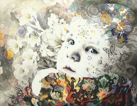 Framed Blooming Print