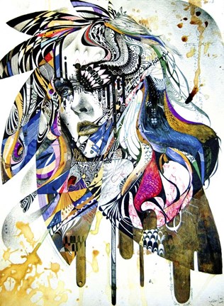 Framed Reminiscence II Print