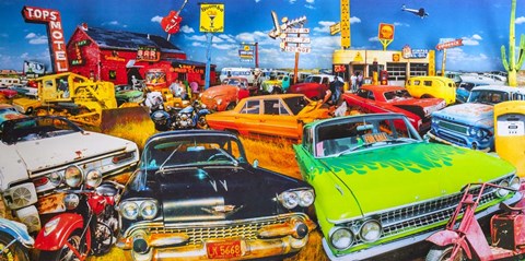 Framed Boomba Club Print