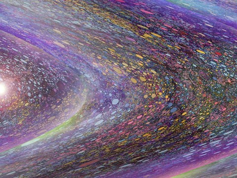 Framed Race Around the Sun Print