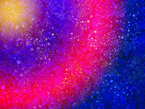 Framed Rainbow On Steroids Print