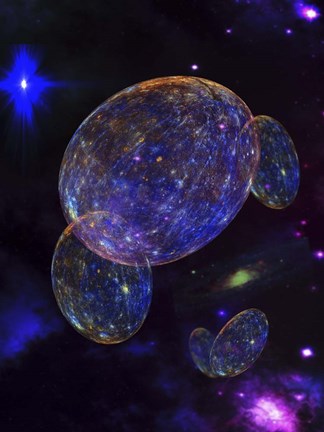 Framed Space Drifters Print