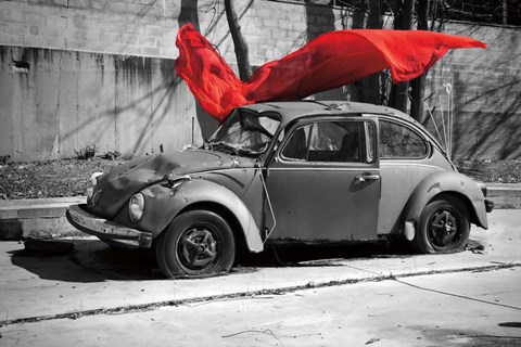 Framed Flow II Print