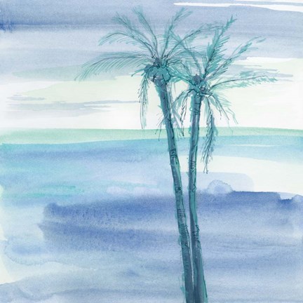 Framed Peaceful Dusk II Print