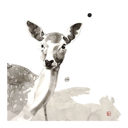 Framed Deer Print