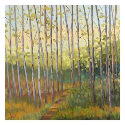 Framed Vista Trees Print