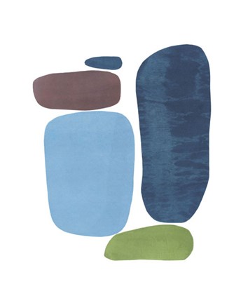 Framed Standing Stone I Print