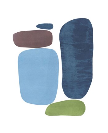 Framed Standing Stone I Print