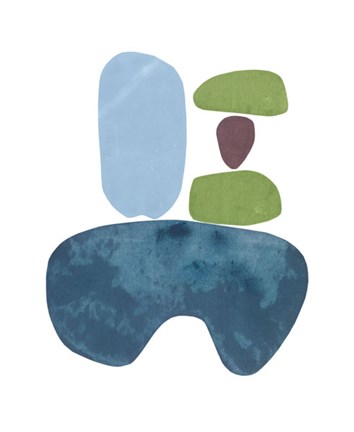 Framed Standing Stone IV Print